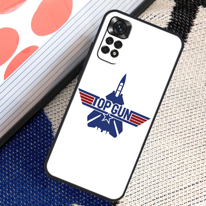

Top-Gun Maverick Movie Case For Xiaomi Redmi Note 11 10 8 9 12 Pro Note 11S 10S 9S 8T Redmi 10 10C 12C 9C 9T Cover Redmi Note 11