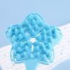 Silicone Shampoo Scalp Hair Massager Shampoo Massage Comb Soft Bath Brush Star Shaped Hallow Shower Brush Comb Care Tool Gift
