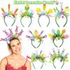Easter Headband for Women and Girls Cute Hairbands with Easter Eggs & Rabbits, Perfect Easter Gifts for Kids