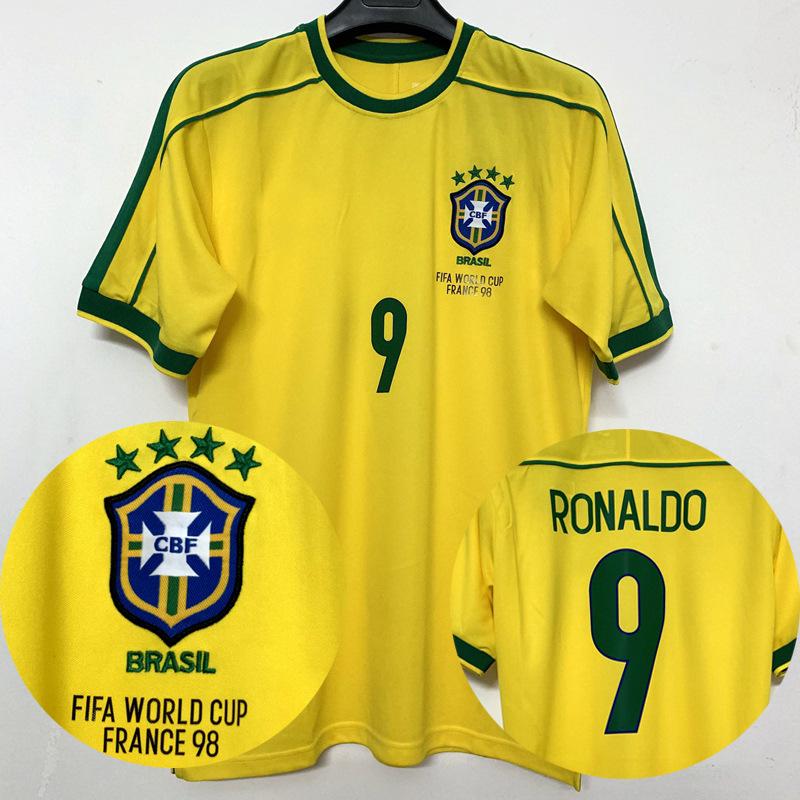 Riyadh Crescent AC Milan Carcaronaldo England Brazil World Cup retro jersey, one generation