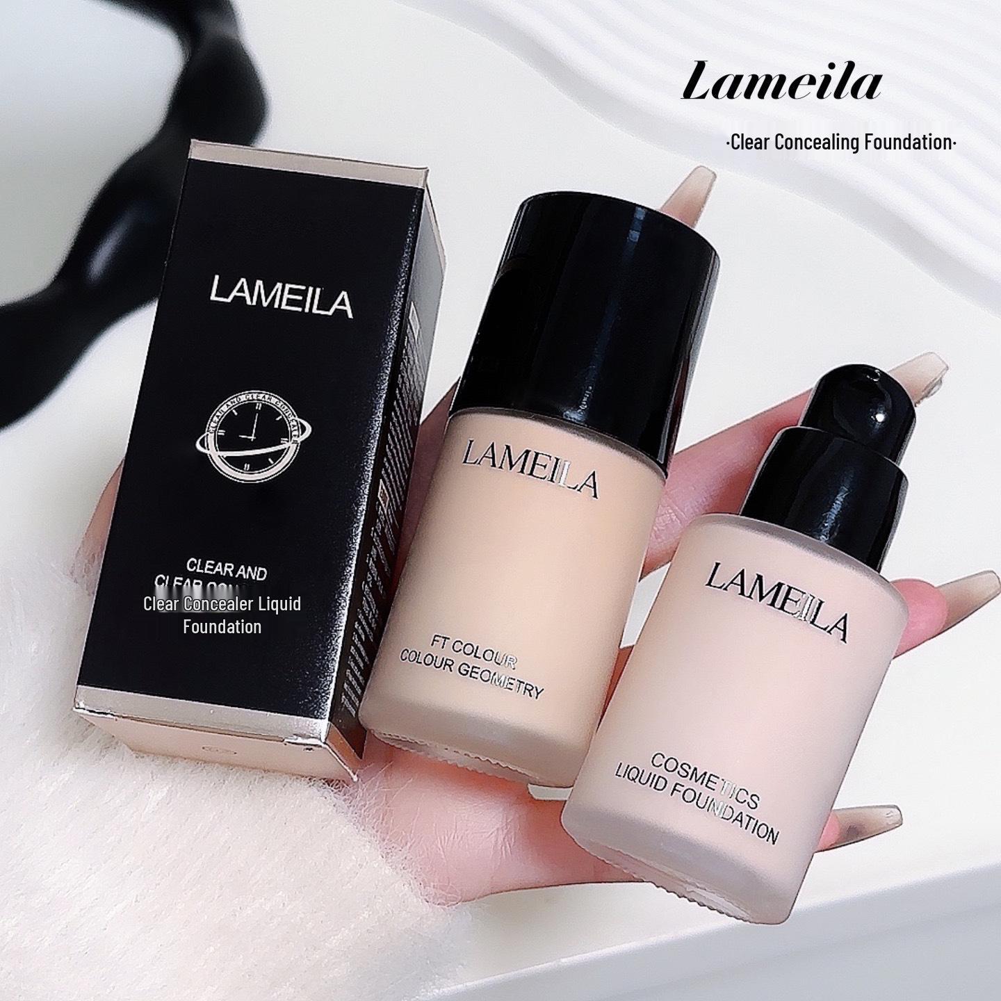 

Легкий, Стійкий Тональний Крем та Консилер - Зволожуючий, Натуральний Фініш для Жирної Шкіри