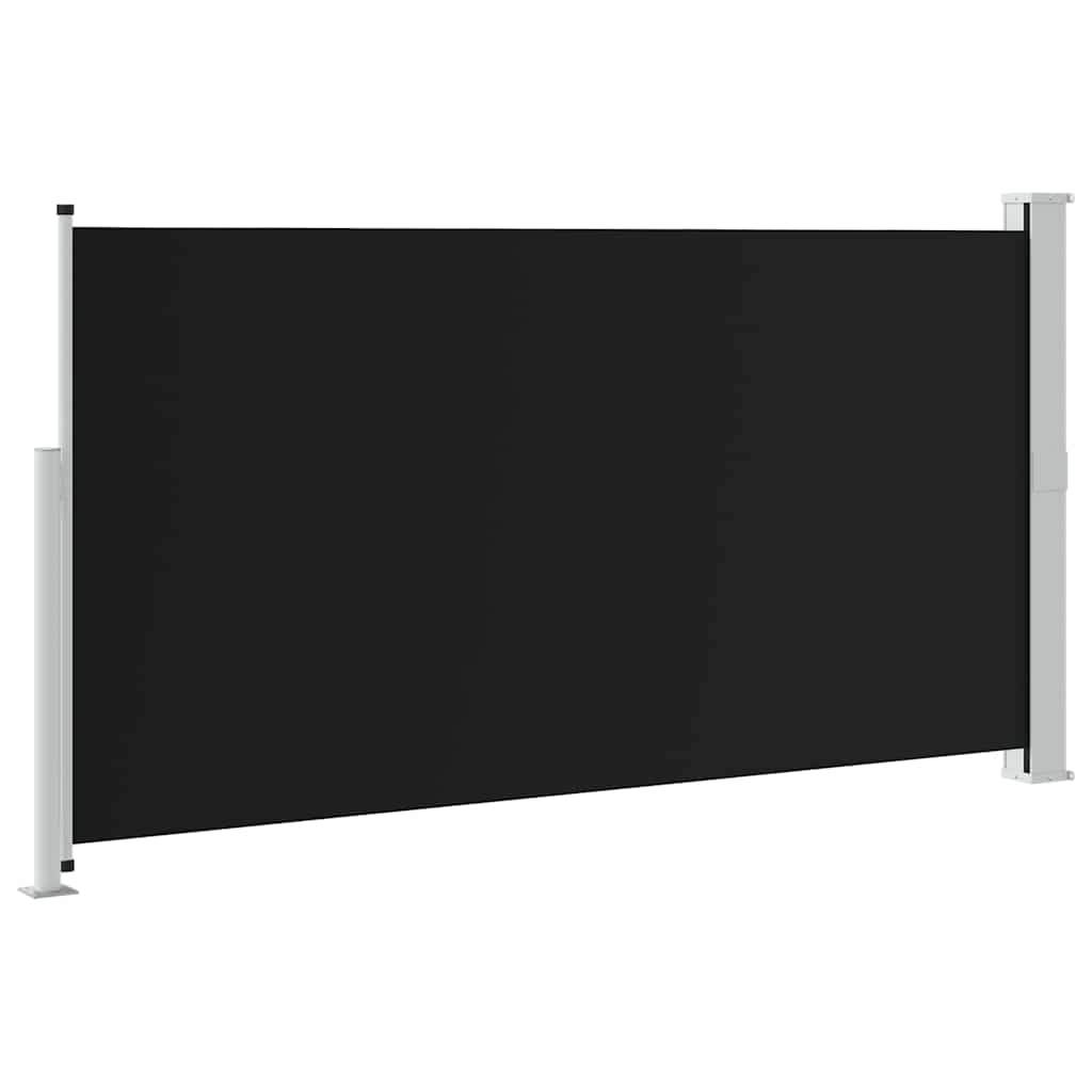 vidaXL Ausziehbare Seitenmarkise 170×300 cm Schwarz