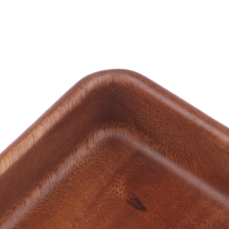 Holzsalatschüssel Vielseitig Stilvoll Obst Snack Servierteller Schüssel Für Zuhause Küche Picknicks Partys Versammlungen im Freien