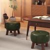Rotating Backrest Dining Stool  Easy-Clean Study Stool Wear-Resistant Sofa Coffee Table  Thickly Padded Shoe Bench