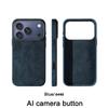 Italian ALCANTARA Magnetic Case for IPhone 18 17 Pro Max with MagSafe Leather Cover Camera Button Protector Phone Back Case