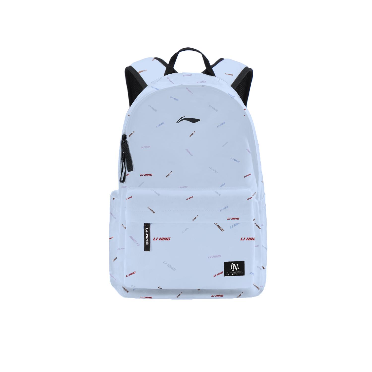 Li Ning Polyester Backpack Regular Unisex Blue ABSV619-2