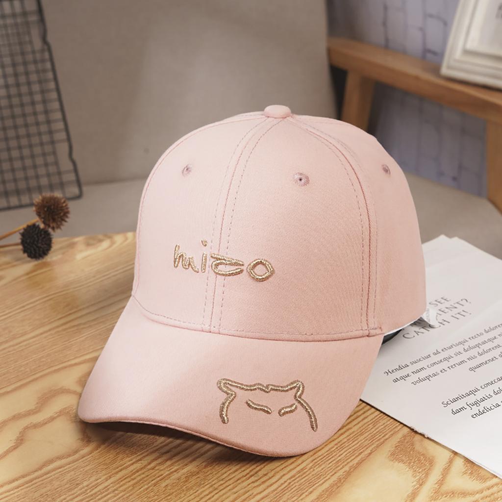 Tongue Duck Blocking UV Protection Sun Women For Hat Baseball Stitching Embroidered Cat Ricygvm Hats Cute Letter Peaked Cap Unisex Solid Color