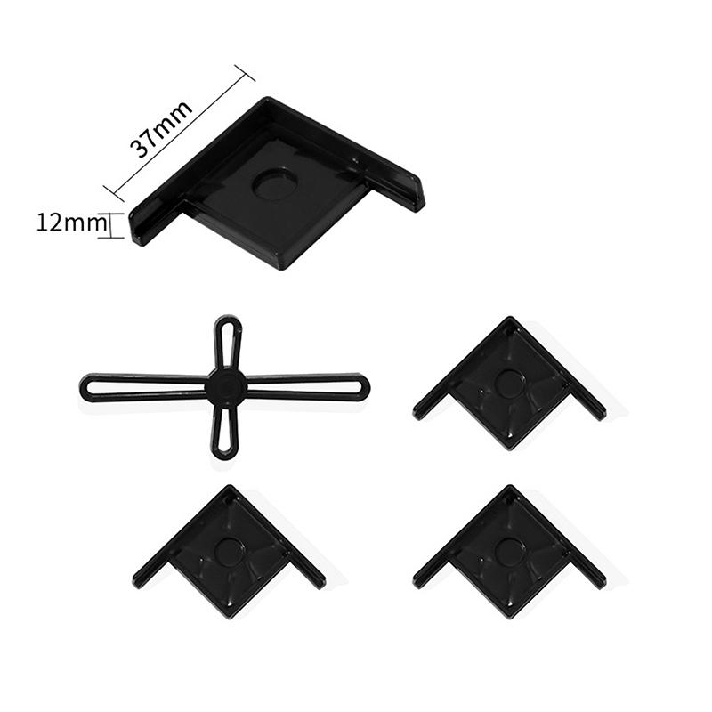 4Pcs Fish Tank Corner Protector Set - Adhesive-Free Anti-Collision Safety Bumper, Aquarium Protective Cover Accessories