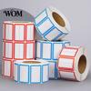 No Residue Labels 500 Pcs Label Stickers, Color Coding Self-Adhesive Name Tags, Waterproof Tags Removable for Handwriting File Folders, Price Shelves