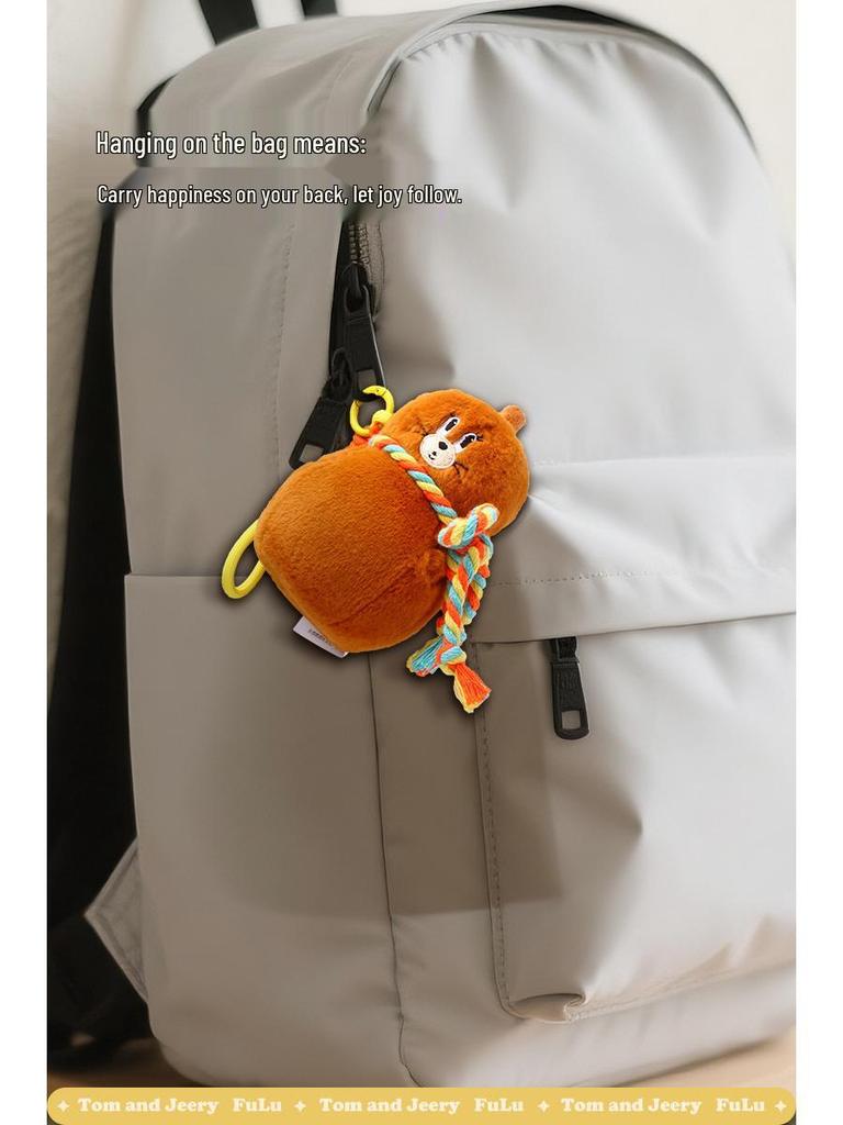 Tom und Jerry Plüschtier Anhänger: Süße Fu Lu Kürbis Geschenk für Taschen
