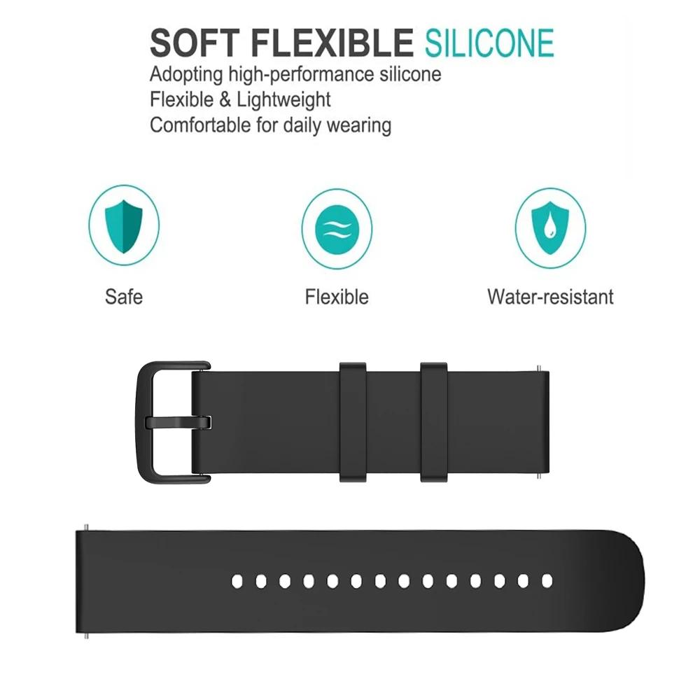Replacement Strap For Amazfit GTS 2 Silicone Strap For Amazfit GTS 2 Band Correa Bracelet Watchband Sport Wristband Accessories