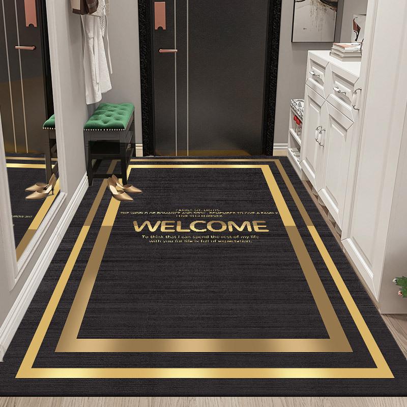 Entrance Door Floor Mat Large Entrance Dirt Resistant Door Mat Household Carpet Entrance Mat