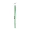 Jiaobosi Gold Feather False Eyelash Tweezers - Beginner Makeup Tool for Eyelash Grafting and Expert Application
