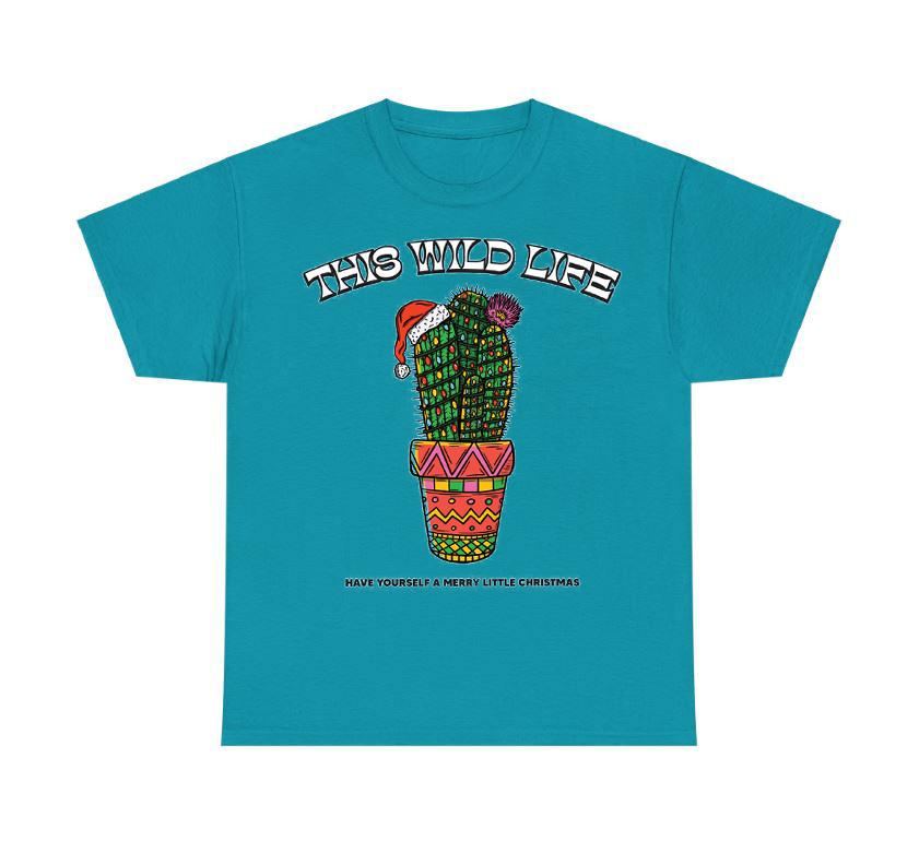 This Wild Life Ever Blossom Tropical Blue Color Size S-4XL Shirt Unisex T-Shirt S
