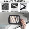 2 PCS Car Sun Visor Vanity Mirror, Clip-on Deluxe Visor Mirror Shading Cosme