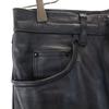 FMC straight Leather pants W30 black Men's Used