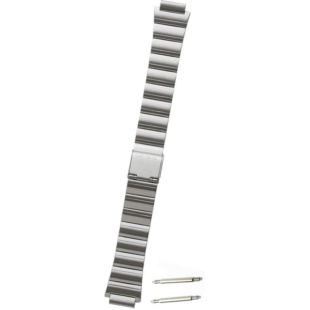 

Casio LWA-M141D Replacement Watch Band with Spring Bars Silver Stainless Steel