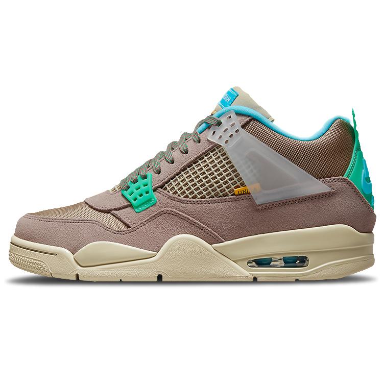 Air Jordan 4 Retro 'Taupe Haze' (Unisex) Taupe Haze / Blue Fury / Khaki / Roma Green Vintage Basketball Shoes DJ5718 242