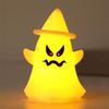4Pcs Luminated Ghostly Figurine Desk Light Halloween Night Lamp Decoration For Table Mantels Kitchen Countertops Shelf
