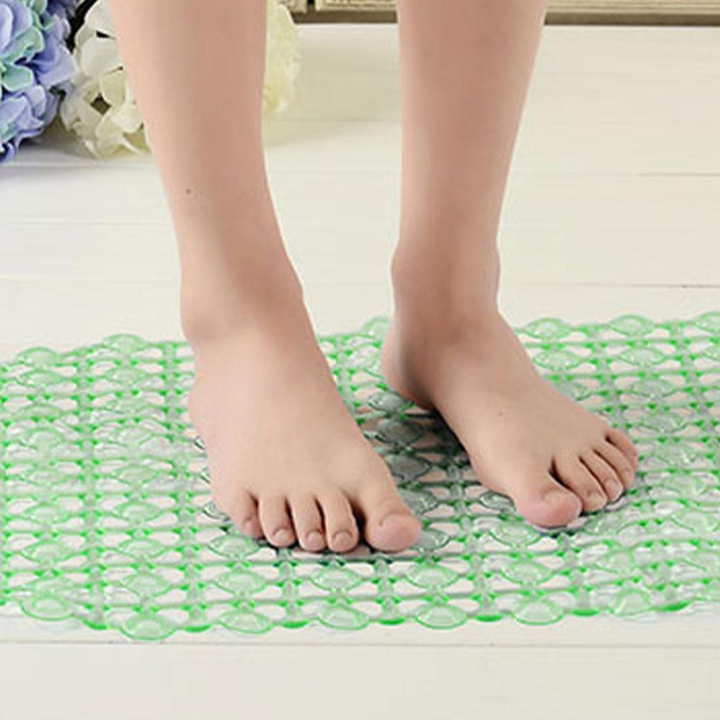 Koupelnová podložka do vany Jednobarevná Domácí doplňky Design s přísavkami Podložky do sprchových van PVC Protiskluzová podložka Koupací doplněk