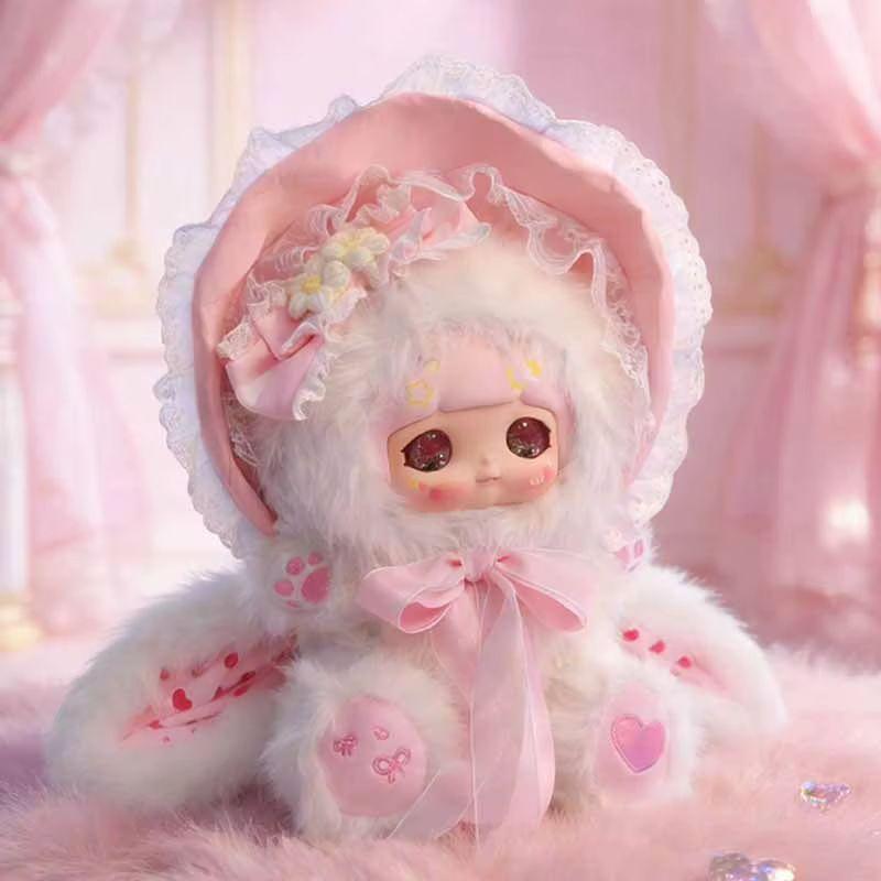 Latest Xuefu Rabbit 600% Lace Dream Flowing Sand Eye Series  Plaything Doll Plush Sofa Hug Pillow Ornament  Present