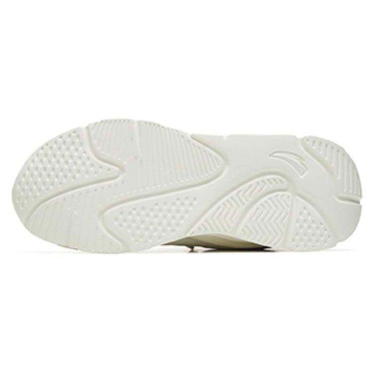 Anta Little Millennium 2.0 Leather Non-Slip Wear-Resistant Low-Top Sports Casual Shoes Women Sneakers White Blue 122248891-9