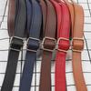 PU Leather Crossbody Bag Strap Lychee Pattern Replacement Shoulder Bag Strap Adjustable Detachable Handbag Belt Bag Accessories