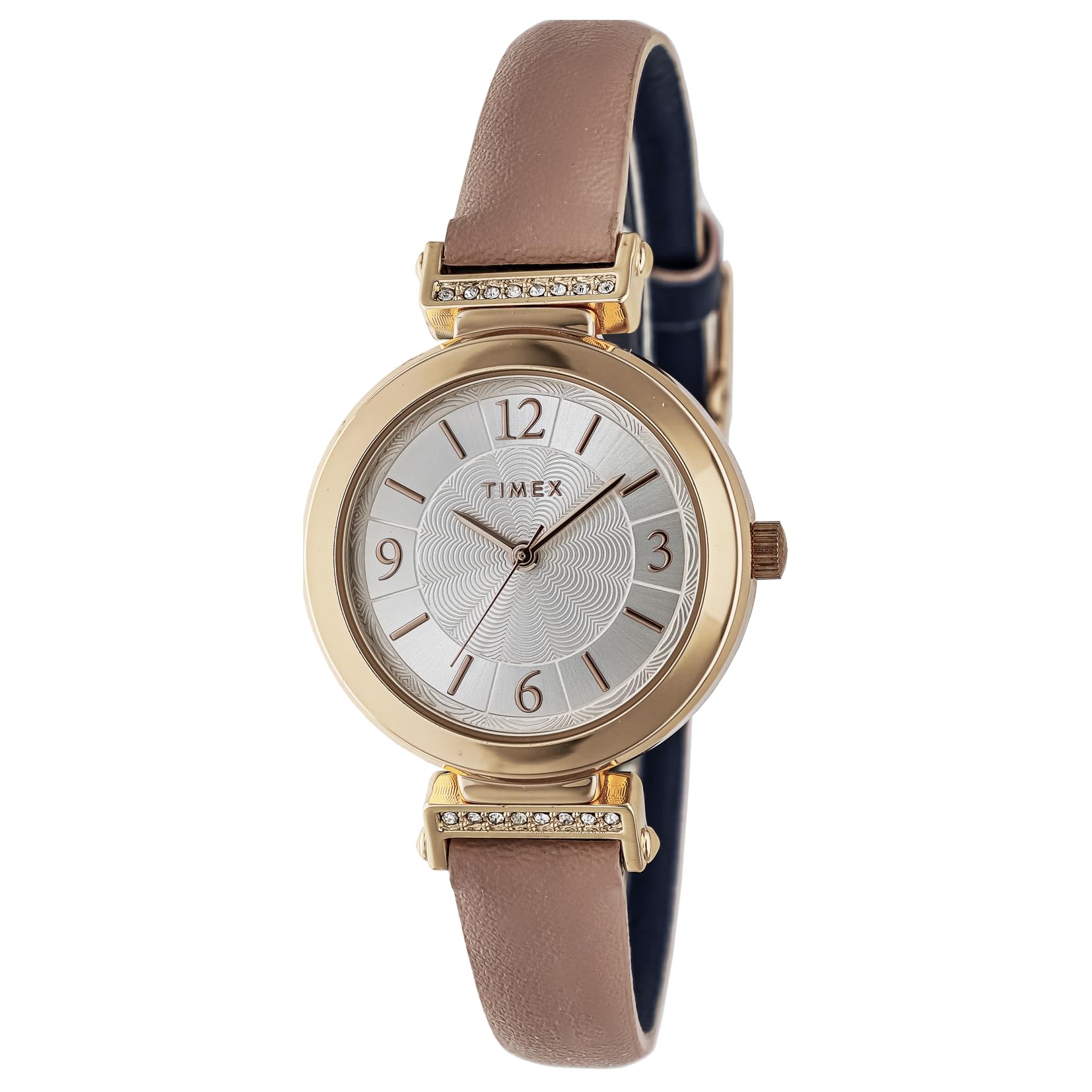 

Часы унисекс Timex Main Street TW2W96300 кварцевые ежедневные водонепроницаемые минеральное стекло серебристый циферблат латунь [TIMEX] [Товар] серебряный