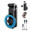 4-in-1 MultiFunction Magnetic Mini Selfie Stick 360° Rotation Wireless Bluetooth Control Magnetic Phone Holder for Selfie Video Recording and Vlogging