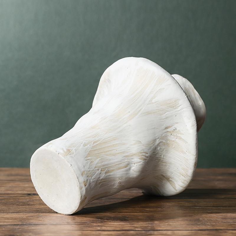 Keramikvase Handgefertigt Grobkeramik Blumenvase Keramik Handwerk Blumenarrangement Zubehör Heimdekoration