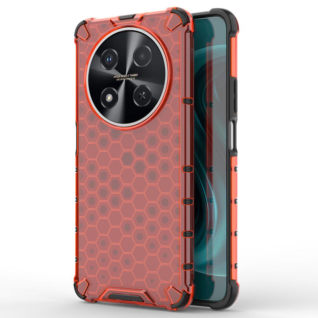 For Huawei nova 12i 4G/Enjoy 70 Pro Case PC+TPU Honeycomb Design Protective Phone Cover
