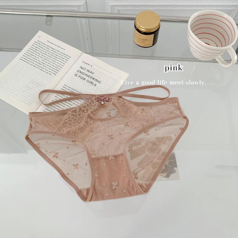 Sexy Dünner Gürtel Kreuz Hohl Strapsgürtel für Damen mit Spitzenbündchen Mesh für Mädchen Hüftslips Dünne Dreieckige Unterwäsche für Damen Slips