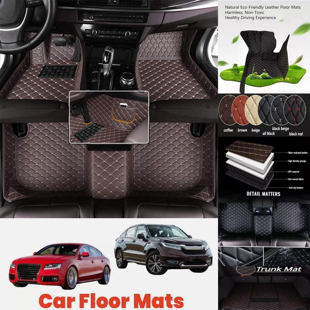 New Custom Car Floor Mats For Jaguar XF XF-Sportbrake Auto Coche Accessories Waterproof Leather Floor Liners