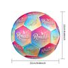 Ronaldo Cr7 Leggenda del Calcio Taglia 5 Pallone da Calcio Cucito a Macchina Universale per Interni/Esterni regalo perfetto per gli appassionati di sport