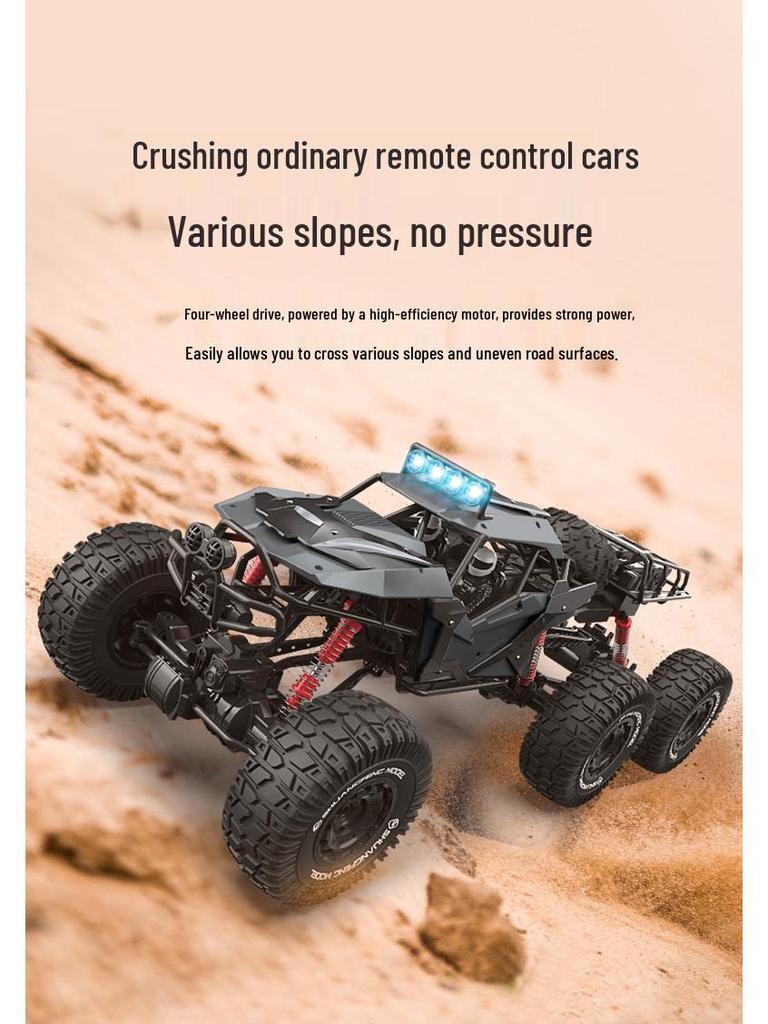 9213 XL 70cm Remote Control 4WD Off-Road Climber Alloy Toy Car for Kids