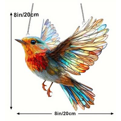 1Pc Charming Cardinals Home Decor Spring Party Decoration Window Garden Porch Bedroom Home Decor Outdoor Terrace Decoration