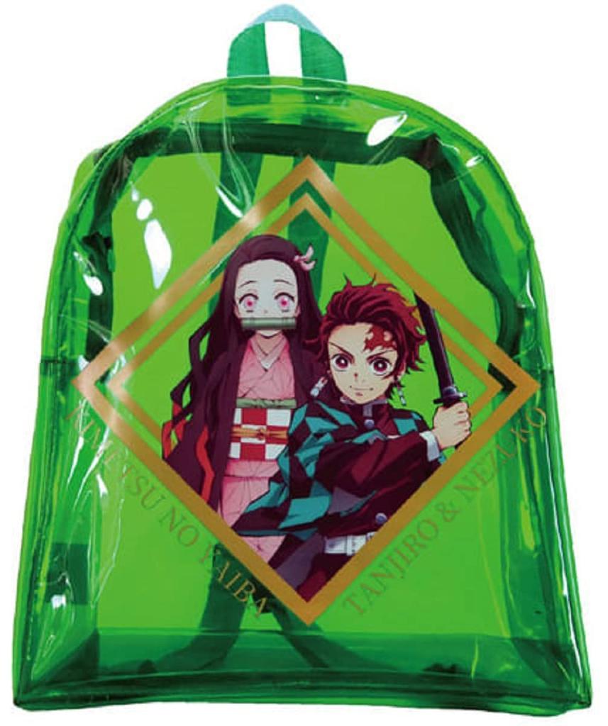 Sac à dos transparent Demon Slayer Kamado Tanjiro Kamado Nezuko &