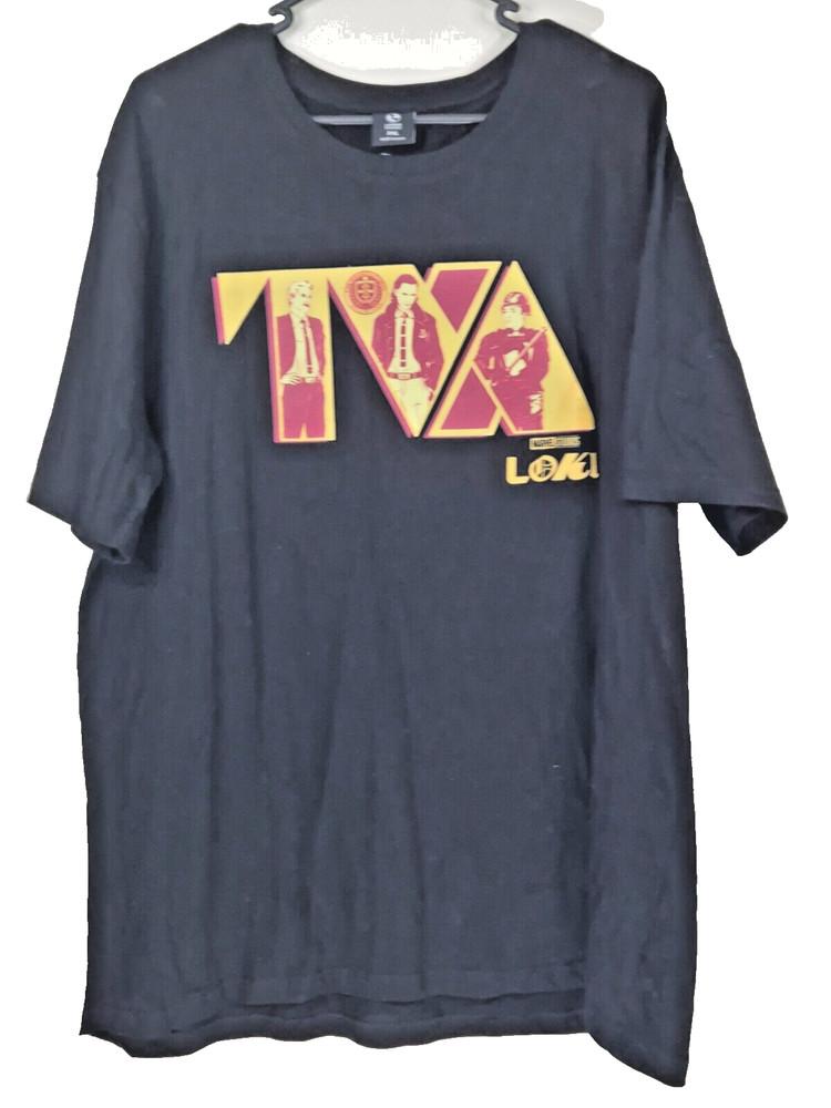 Marvel Studios Loki TVA Characters TShirt Tee Size 2XL TV Series Unisex T-Shirt XXL