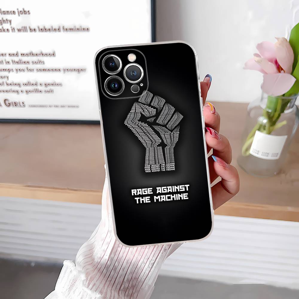 R-Rage A-Against T-The M-Machine Band For IPhone 17 16 15 14 13 12 11 Pro Max Plus Phone Case High End Silicone