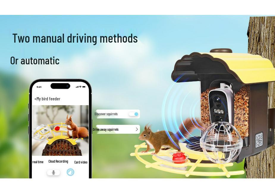 Smart Bird Feeder with Camera & ID: Automatic Feeding System