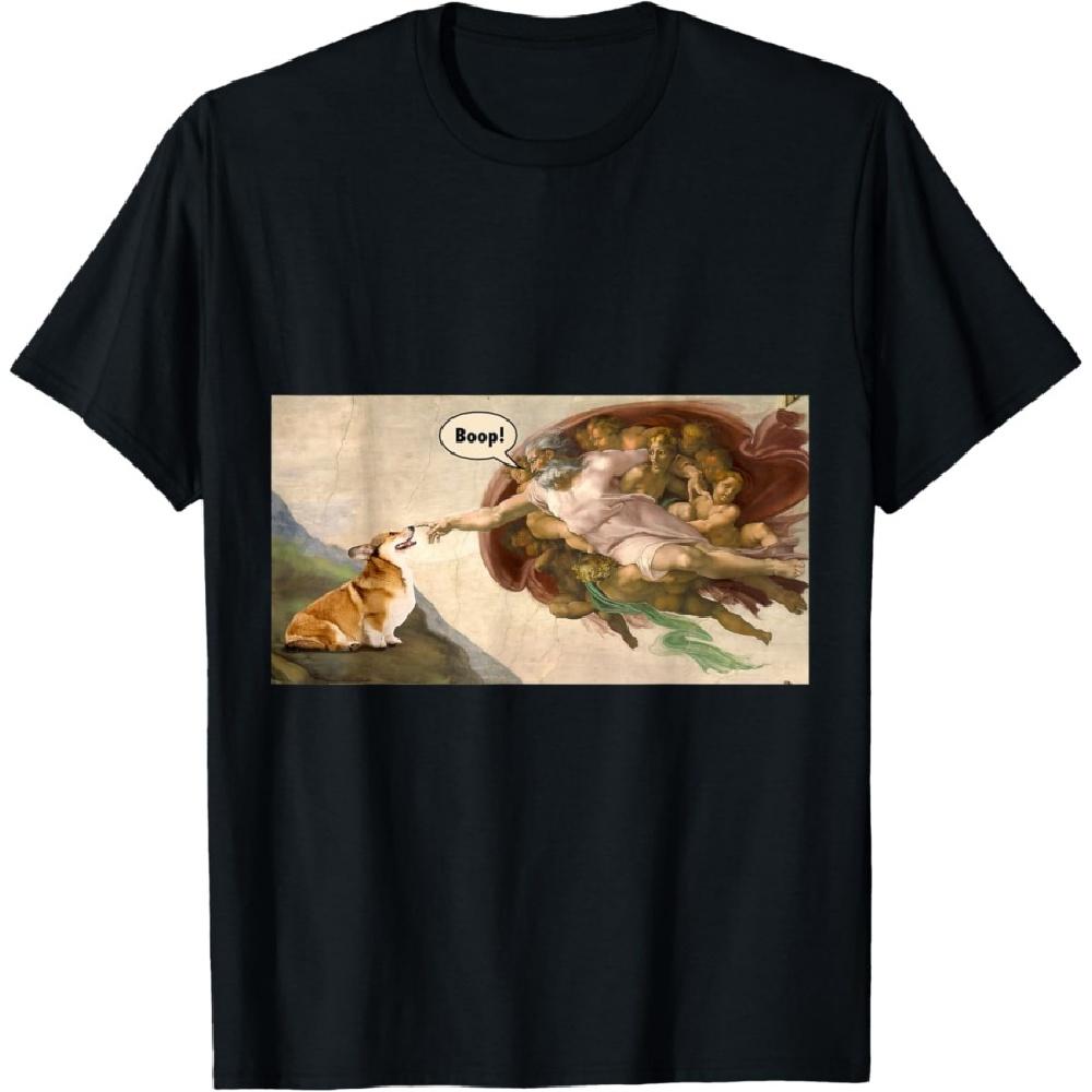 

Буп Мордочку Вельш Коргі Смішна Футболка з Мемом про Собаку Коргі XXXXXL чорний