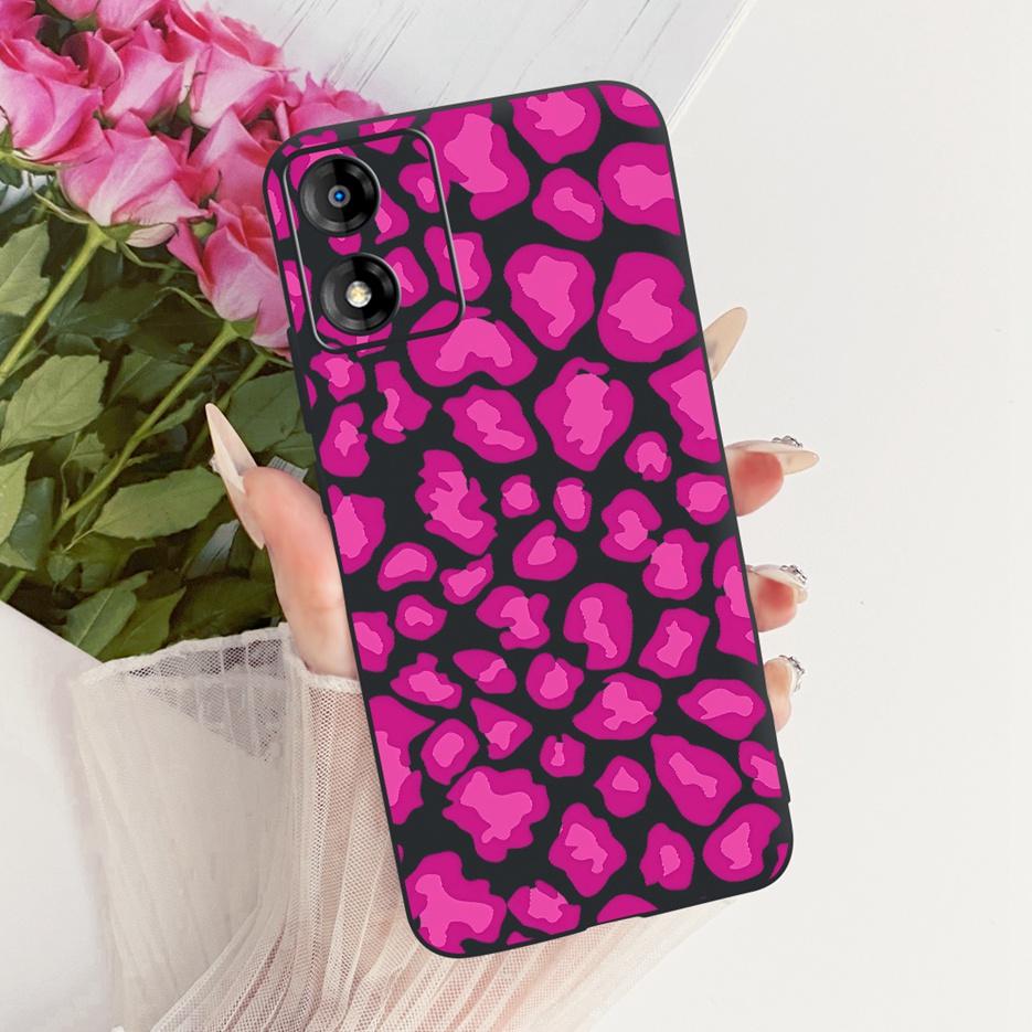 For Motorola Moto E13 Case Moto E14 Luxury Flowers Butterfly Painted Cover Soft Silicone Case For Motorola E14 E 13 MotoE13 Bags