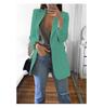 2024 European & American Fashion Women's Slim Lapel Cardigan Blazer - Spring/Autumn Collection
