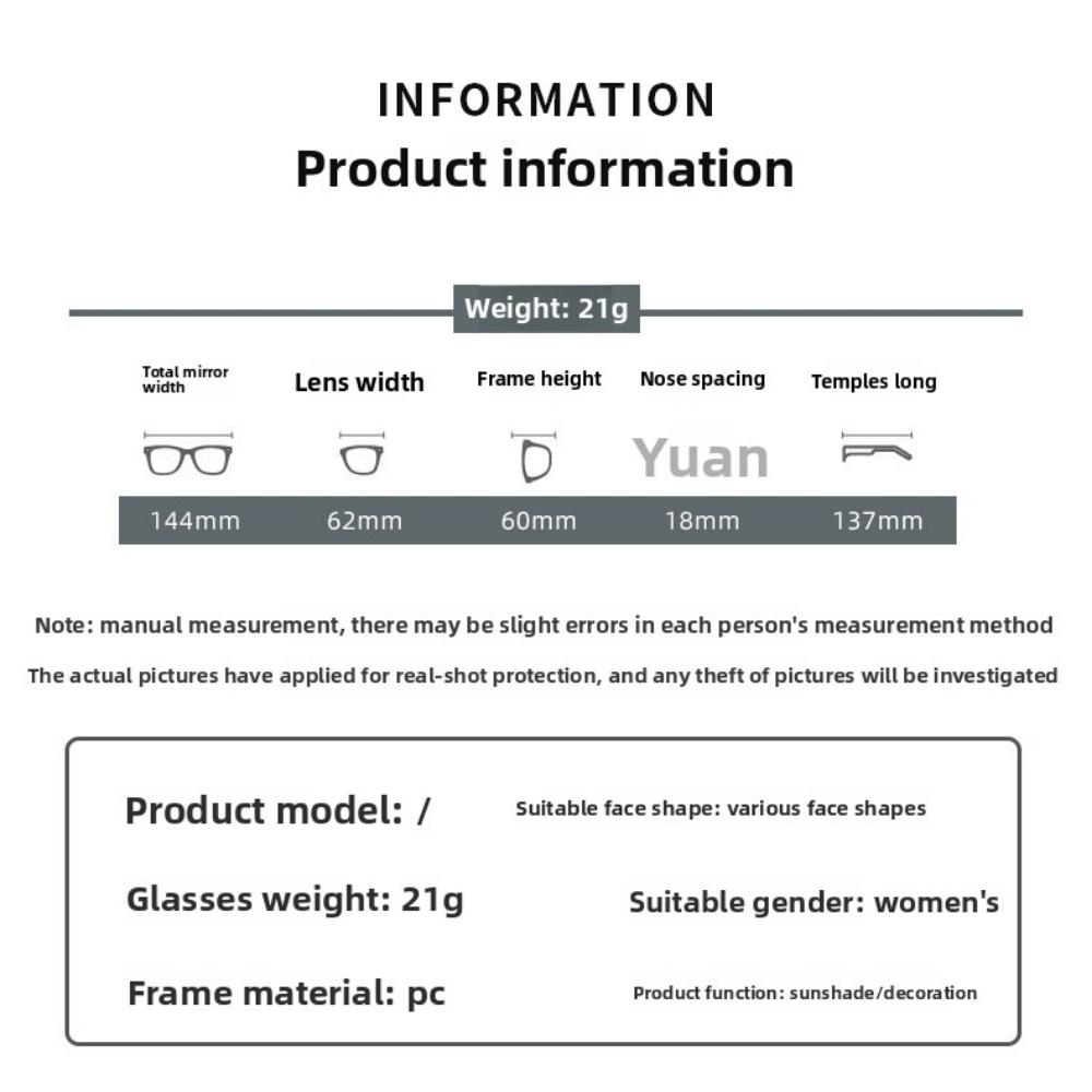 Rizs köröm szögletes napszemüveg női napszemüveg fokozatosan színt vált új szemüveg női trend UV védelem