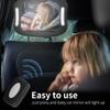 Baby Car Mirror   Baby Mirror with Acrylic Wide Rearview for Car Observe Baby s Every Movement