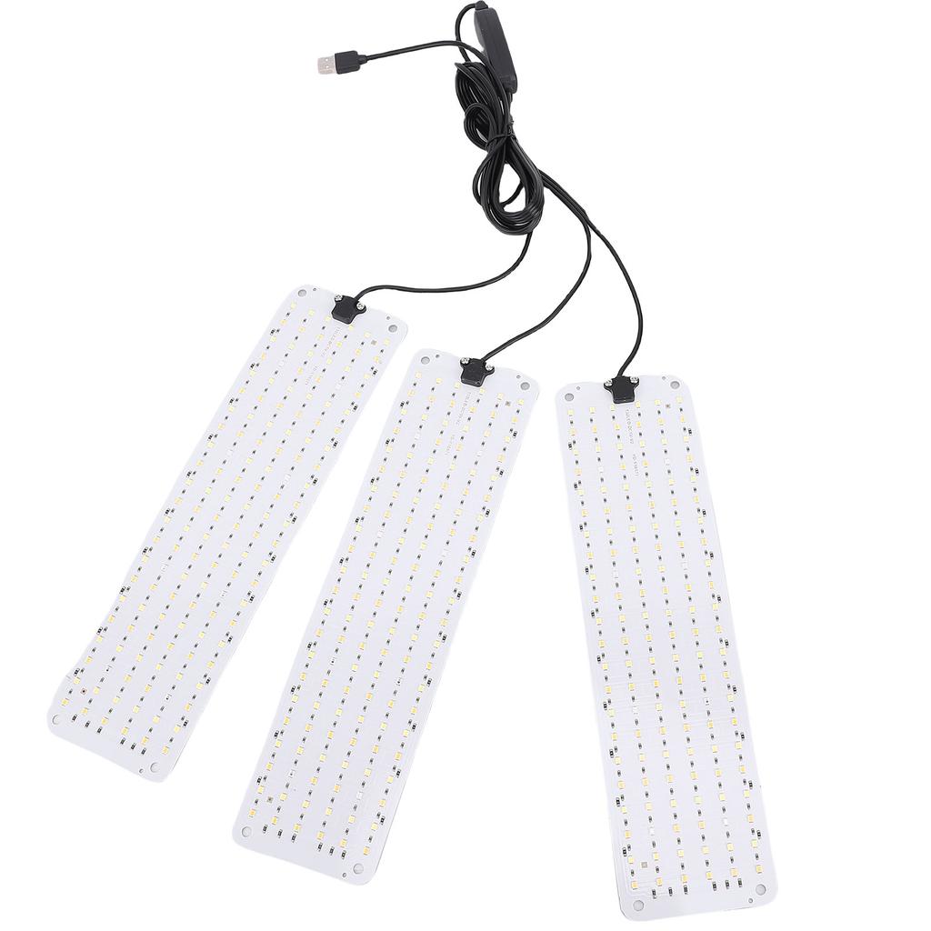 LED Grow Lights Full Spectrum Indoor Plant Growing Lamp Timer Function High PPFD Energy Saving
