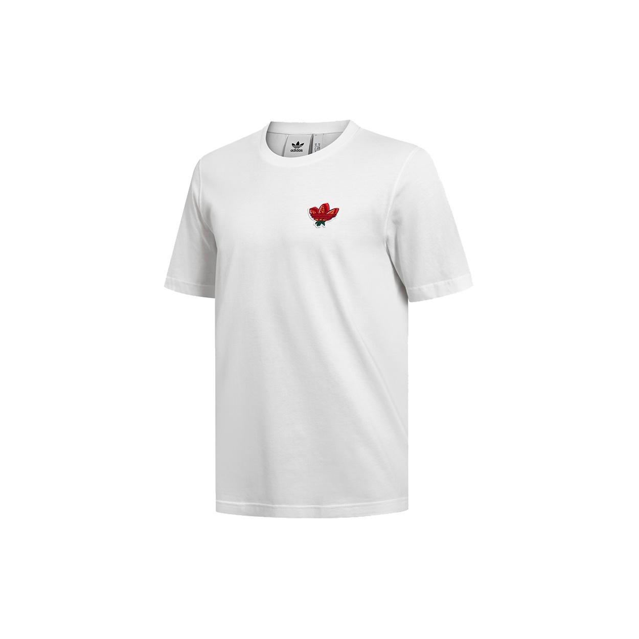 adidas originals Men s Fruit Badge Tee Sports White GN3133 XL