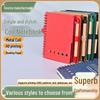 In-Stock Adhesive Tearable Sticky Note Set with Pen, Customizable Logo, Student Memo Pad & Spiral Notebook