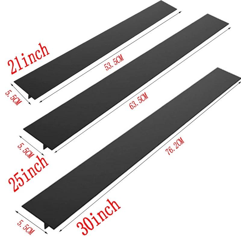 Stove Counter Gap Cover Kitchen Silicone Heat Resistant Mat Gas Stove Protector Slit Cleaning Pad Oil Dust Seal Cooker Cover