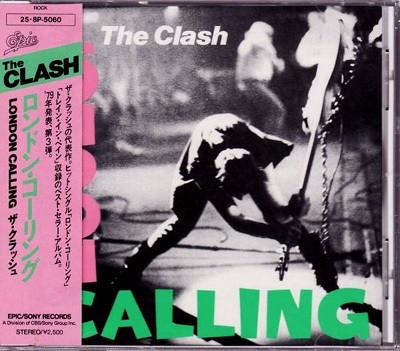 CD CLASH - London Calling 258P5060 Epic 1988 Japan Rock Used